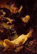 Abraham and Isaac, Rembrandt